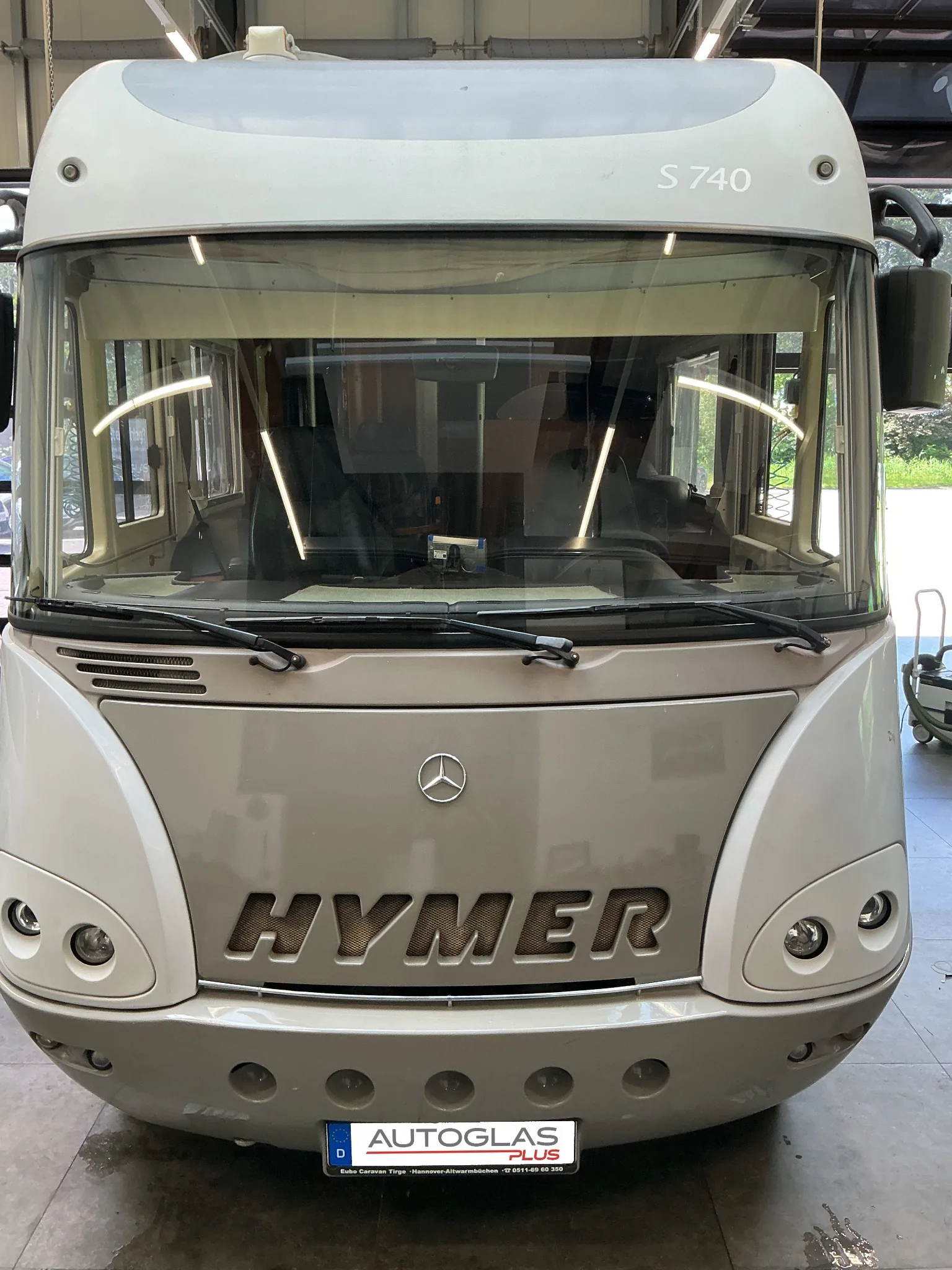 Hymer S-Klasse Wohnmobil bei Autoglas Plus